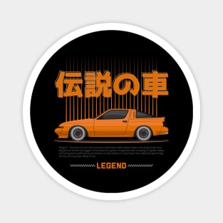 Tuner Orange Starion JDM Magnet